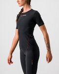 CASTELLI Cyklistické triko s krátkým rukávem - PROSECCO TECH W - černá