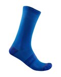 CASTELLI Cyklistické ponožky klasické - SUPERLEGGERA T 18 - modrá