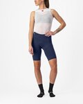 CASTELLI Cyklistické kalhoty krátké bez laclu - PREMIO BLACK - modrá