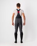 CASTELLI Cyklistické kalhoty dlouhé s laclem - VELOCISSIMO 5 - šedá