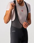 CASTELLI Cyklistické kalhoty dlouhé s laclem - POLARE 3 - černá