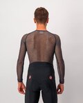 CASTELLI Cyklistické triko s dlouhým rukávem - MIRACOLO WOOL - šedá