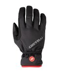 CASTELLI Cyklistické rukavice dlouhoprsté - ENTRATA THERMAL - černá