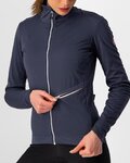 CASTELLI Cyklistická zateplená bunda - GO W - modrá