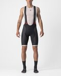 CASTELLI Cyklistické kalhoty krátké s laclem - COMPETIZIONE KIT - černá