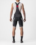 CASTELLI Cyklistické kalhoty krátké s laclem - COMPETIZIONE KIT - černá
