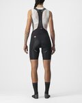 CASTELLI Cyklistické kalhoty krátké s laclem - FREE AERO RC W - černá