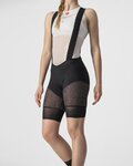 CASTELLI Cyklistické spodky - UNLIMITED DT W LINER - černá