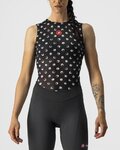 CASTELLI Cyklistické triko bez rukávů - PRO MESH W - černá