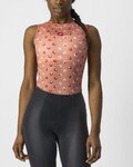 CASTELLI Cyklistické triko bez rukávů - PRO MESH W - růžová
