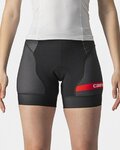 CASTELLI Cyklistické kalhoty krátké bez laclu - FREE W SHORT TRI - černá