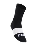 KENNY Cyklistické ponožky klasické - UNLIMITED - černá
