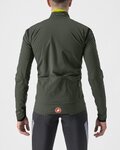 CASTELLI Cyklistická zateplená bunda - ALPHA ULTIMATE INSULATED - zelená