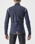 CASTELLI Cyklistická zateplená bunda - ALPHA ULTIMATE INSULATED - modrá
