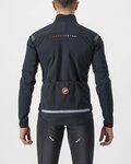 CASTELLI Cyklistická zateplená bunda - PERFETTO ROS 2 CONVERTIBLE - černá