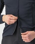 CASTELLI Cyklistická zateplená bunda - PERFETTO ROS 2 CONVERTIBLE - černá