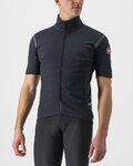CASTELLI Cyklistická zateplená bunda - PERFETTO ROS 2 CONVERTIBLE - černá