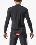 CASTELLI Cyklistické triko s dlouhým rukávem - BANDITO WOOL LS - černá