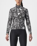 CASTELLI Cyklistická zateplená bunda - UNLIMITED PERFETTO ROS 2 W - černá/bílá