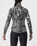 CASTELLI Cyklistická zateplená bunda - UNLIMITED PERFETTO ROS 2 W - černá/bílá