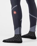 CASTELLI Cyklistické kalhoty dlouhé s laclem - VELOCISSIMA DT - modrá