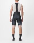 CASTELLI Cyklistické kalhoty krátké s laclem - FREE AERO RC KIT - černá/bílá