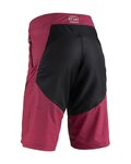 KENNY Cyklistické kalhoty krátké bez laclu - FACTORY - bordó