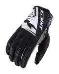 KENNY Cyklistické rukavice dlouhoprsté - PERFORMANCE - černá/bílá