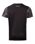 KENNY Cyklistický dres s krátkým rukávem - PATROL - černá/hnědá