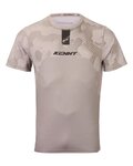 KENNY Cyklistický dres s krátkým rukávem - PATROL - béžová