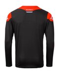 KENNY Cyklistický dres s dlouhým rukávem letní - ELITE - černá/červená