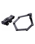 BBB zámek na kolo - BBL-71 POWERFOLD - černá