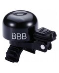BBB zvonek - BBB-15 CLEAR DELUXE - černá
