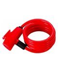 BBB zámek na kolo - BBL-61 QUICKSAFE - červená