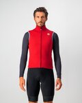 CASTELLI Cyklistická vesta - PERFETTO VEST - červená