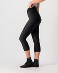 CASTELLI Cyklistické kalhoty 3/4 bez laclu - VELOCISSIMA 3/4 - černá