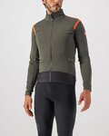 CASTELLI Cyklistická zateplená bunda - ALPHA ROS 2 LIGHT - zelená