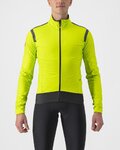 CASTELLI Cyklistická zateplená bunda - ALPHA ROS 2 LIGHT - světle zelená