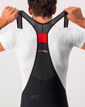CASTELLI Cyklistické kalhoty krátké s laclem - NANO FLEX PRO RACE - černá