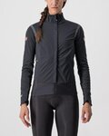 CASTELLI Cyklistická zateplená bunda - ALPHA ROS 2 W - černá