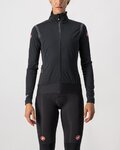 CASTELLI Cyklistická zateplená bunda - ALPHA ROS 2 W LIGHT - černá