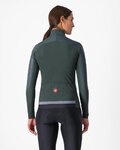 CASTELLI Cyklistická zateplená bunda - BETA ROS W - zelená