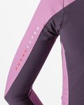 CASTELLI Cyklistická zateplená bunda - BETA RoS W - fialová