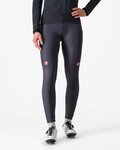 CASTELLI Cyklistické kalhoty dlouhé s laclem - SORPASSO ROS W - šedá