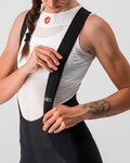 CASTELLI Cyklistické kalhoty dlouhé s laclem - SORPASSO ROS W - černá