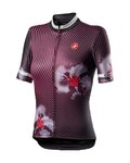 CASTELLI Cyklistický dres s krátkým rukávem - PRIMAVERA - bordó