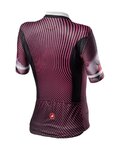 CASTELLI Cyklistický dres s krátkým rukávem - PRIMAVERA - bordó
