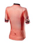 CASTELLI Cyklistický dres s krátkým rukávem - PRIMAVERA - oranžová
