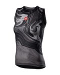 CASTELLI Cyklistické triko bez rukávů - PRO MESH W - černá