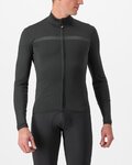 CASTELLI Cyklistický dres s dlouhým rukávem zimní - PRO THERMAL LS - černá